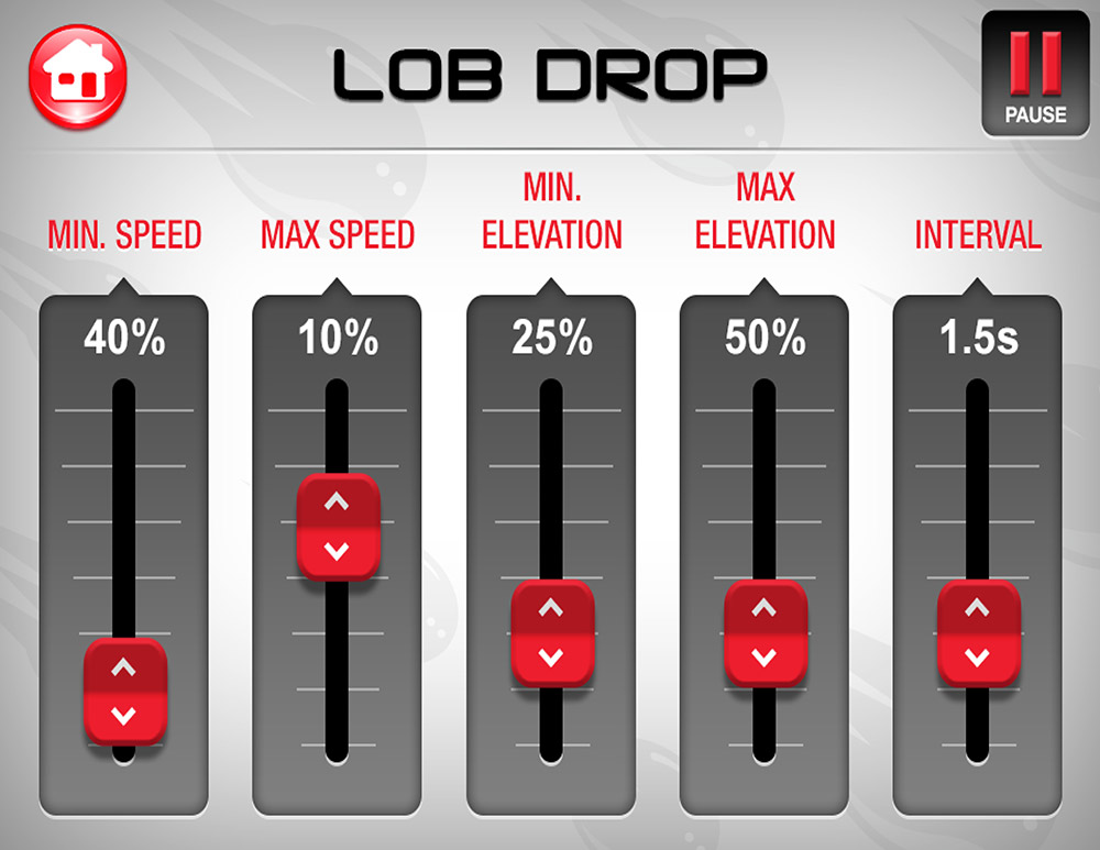 Lob Drop Drill